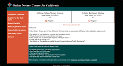 Desktop Screenshot of onlinenotarycourse.com